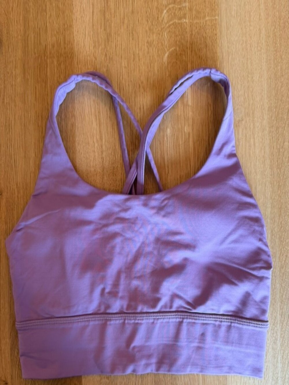 Lululemon Lavender Energy Sports Bra Size 8